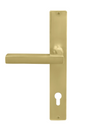Windsor Premium NZ Federal Square Longplate E85 Keyhole Price Per Pair - Available in 13 Colours