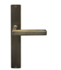 Windsor Premium NZ Federal  LongPlate Square Dummy Lever Left Hand - Available in 13 Colours