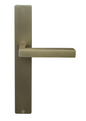 Windsor Premium NZ Federal  LongPlate Square Dummy Lever Left Hand - Available in 13 Colours