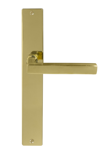 Windsor Premium NZ Federal  LongPlate Square Dummy Lever Left Hand - Available in 13 Colours