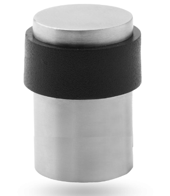 ASSA ABLOY LOCKWOOD FLOOR MOUNT DOOR STOP 60MM  SATIN CHROME PEARL & MATT BLACK
