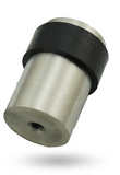 ASSA ABLOY LOCKWOOD FLOOR MOUNT DOOR STOP 60MM  SATIN CHROME PEARL & MATT BLACK