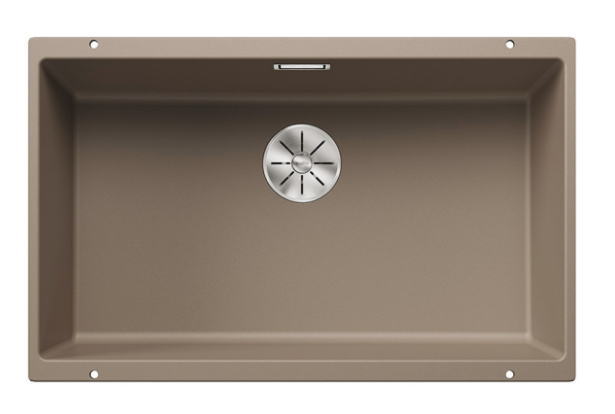 Blanco Germany Subline 700-U Sink, Blanco Silgranit Range - Black ,Anthracite ,Rock Grey ,Tartufo ,Soft White & White