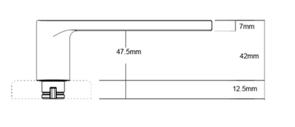 ASSA ABLOY VELOCITY 63MM ROSE ELEMENT PASSAGE ,PRIVACY & DUMMY HALF SET L3 SATIN PEARL