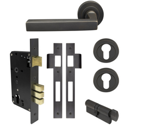 Windsor Premium NZ Federal Round Rose Entrance Set - E85 Priced Per Set Available in 13 Colours