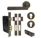 Windsor Premium NZ Federal Round Rose Entrance Set - E85 Priced Per Set Available in 13 Colours