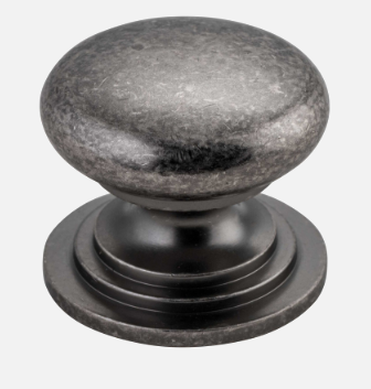 Iver Sarlat Cupboard Knob P32 x D38mm - Available in 9 colours : Polished Brass ,Signature Brass ,Matt Black ,Polished Chrome ,Brushed Chrome ,Distressed Nickel ,Polished Nickel ,Satin Nickel & Brushed Brass