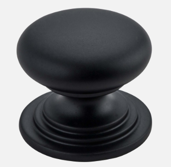 Iver Sarlat Cupboard Knob P27 x D32mm  - Available in 9 colours : Polished Brass ,Signature Brass ,Matt Black ,Polished Chrome ,Brushed Chrome ,Distressed Nickel ,Polished Nickel ,Satin Nickel & Brushed Brass