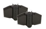 D&D Technologies DD TECH TRUCLOSE TCA3 REG HINGE + 2ALIGN LEG & WITHOUT LEG BLACK TRIM