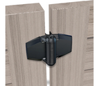 D&D Technologies DD TECH TRUCLOSE TCA3 REG HINGE + 2ALIGN LEG & WITHOUT LEG BLACK TRIM