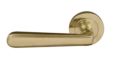 Windsor Premium NZ Villa 52mm Round Rose Lever Set Price Per Pair Available in 13 Colours