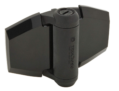D&D Technologies DD TECH TRUCLOSE TCA3 REG HINGE + 2ALIGN LEG & WITHOUT LEG BLACK TRIM