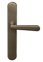 Windsor Premium NZ Villa Longplate Oval Dummy Lever Left Hand - Available in 13 Colours
