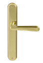 Windsor Premium NZ Villa Longplate Oval Dummy Lever Left Hand - Available in 13 Colours