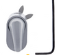Carbine Australia Component for Flip Bolt - Oval Cylinder C4 - 6 pin - Cylinder & Turn - Satin Chrome