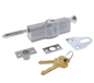 Carbine Australia Patio Bolt With C4 Wafer Type Cylinders Available in 4 Colours : White ,Silver ,Brown & Black