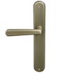 Windsor Premium NZ Villa Longplate Oval Dummy Lever Right Hand - Available in 13 Colours