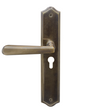 Windsor Premium NZ Villa Traditional Longplate E48 Keyhole Price Per Pair - Available in 13 Colours
