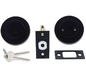 Carbine Australia Residential - 60/70mm Backset Single & Double Cylinder, 5 Pin Deadbolt Matte Black Satin Nickel