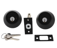 Carbine Australia Residential - Double & Single Cylinder, 6 pin Cylinder Deadbolt 60/70mm Backset ( keyed to 5 pin) - Satin Nickel & Matte Black