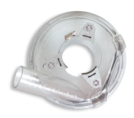 Tusk Heavy Duty Grinding Dust Guard - 125mm (Plastic & metal),180mmx63 (black) & 180mmx 73mm