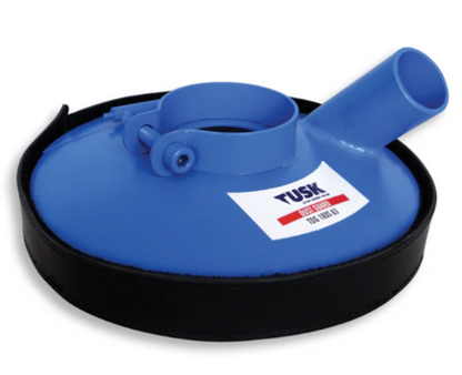 Tusk Heavy Duty Grinding Dust Guard - 125mm (Plastic & metal),180mmx63 (black) & 180mmx 73mm