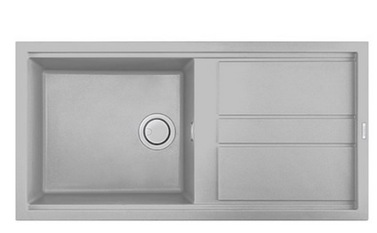 BURNS & FERALL ELLECI BEST ALUMINIUM GRANITE SINGLE BOWL And DRAINER
