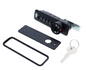 Carbine Australia Lenlok 4 Dial Lock, Private Function, Key Over Ride - Left Hand ,Right Hand & Vertical - Black