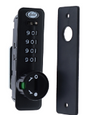 Carbine Australia Lenlok 4 Dial Lock, Private Function, Key Over Ride - Left Hand ,Right Hand & Vertical - Black