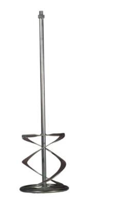 Tusk Heavy Duty Mixing Paddle 160mm for Cement & Paint ,Hex Black Slide 80mm x 400mm x 8mm(Medium) & 100mm x 600mm x 10mm(Large)