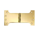 Lohala Hinge Brass Parliament 100mm x 175mm x 4.0mm - Available in 3 Colours : Brushed Nickel ,Bronze & Polished Brass