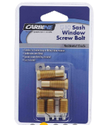 Carbine Australia Sash Security Screw Bolts for Wooden Windows 3 per pack