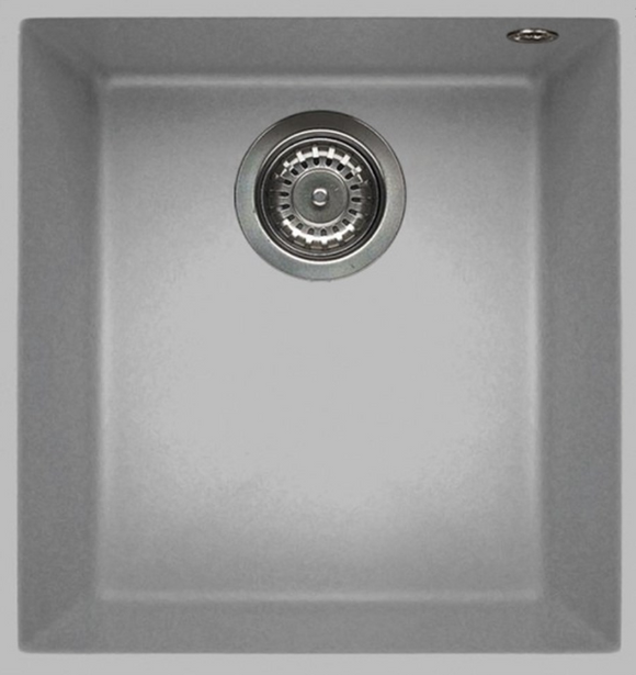 BURNS & FERALL ELLECI QUADRA ELMQ100-79 UNDERMOUNT SINGLE BOWL GRANITE METALTEK