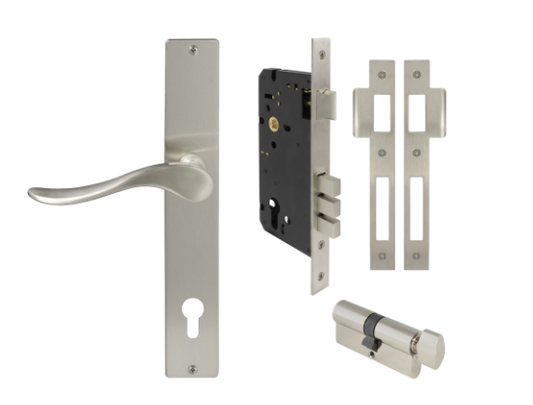 Windsor Premium NZ Haven Longplate Square Entrance Set - E85 Priced Per Set- Available in 13 Colours