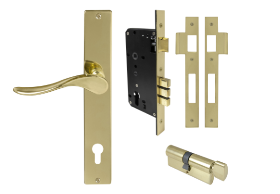 Windsor Premium NZ Haven Longplate Square Entrance Set - E85 Priced Per Set- Available in 13 Colours