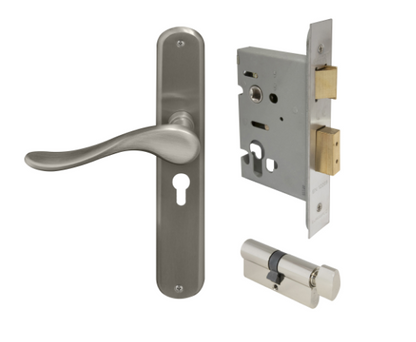 Windsor Premium NZ Haven Longplate Oval Entrance Set - E48 Priced Per Set - Available in 13 Colours