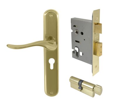 Windsor Premium NZ Haven Longplate Oval Entrance Set - E48 Priced Per Set - Available in 13 Colours