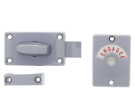 Carbine Australia Indicator Bolt 63mm x 40mm & 70mm X 40mm  Face Fix T Type Turn Knob  Satin Chrome