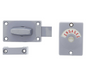 Carbine Australia Indicator Bolt 63mm x 40mm & 70mm X 40mm  Face Fix T Type Turn Knob  Satin Chrome