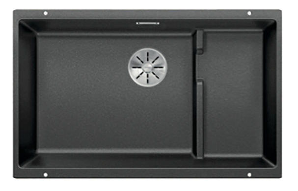 Blanco Germany Subline 700-U Level Sink, Blanco Silgranit Range - Black ,Anthracite ,Rock Grey ,Tartufo ,Soft White & White