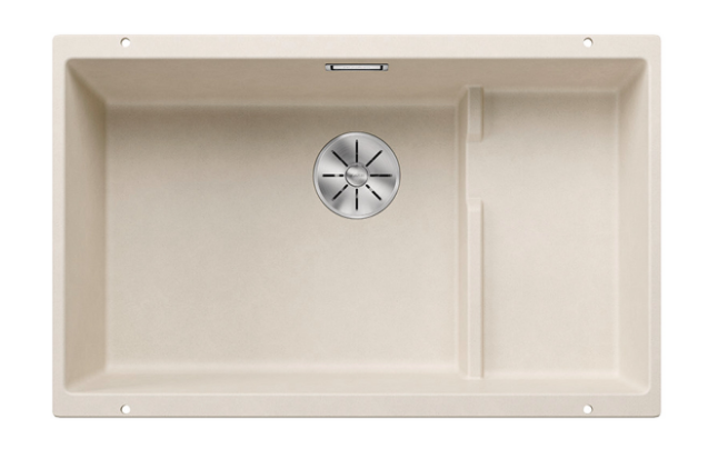 Blanco Germany Subline 700-U Level Sink, Blanco Silgranit Range - Black ,Anthracite ,Rock Grey ,Tartufo ,Soft White & White