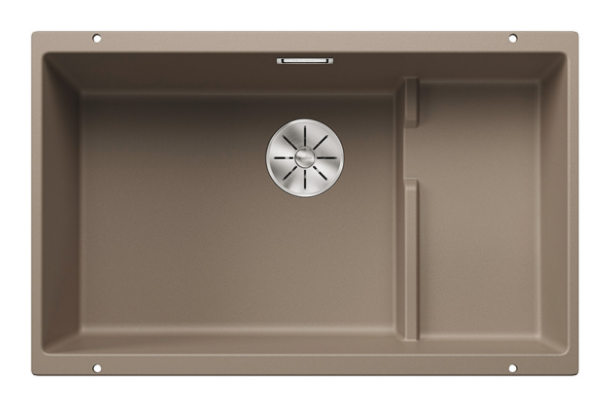 Blanco Germany Subline 700-U Level Sink, Blanco Silgranit Range - Black ,Anthracite ,Rock Grey ,Tartufo ,Soft White & White