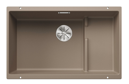 Blanco Germany Subline 700-U Level Sink, Blanco Silgranit Range - Black ,Anthracite ,Rock Grey ,Tartufo ,Soft White & White