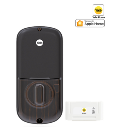 YALE ASSURE SL DIGITAL DEADBOLT SMART-READY SATIN NICKEL ,MATT BLACK & OIL RUBBED BRONZE