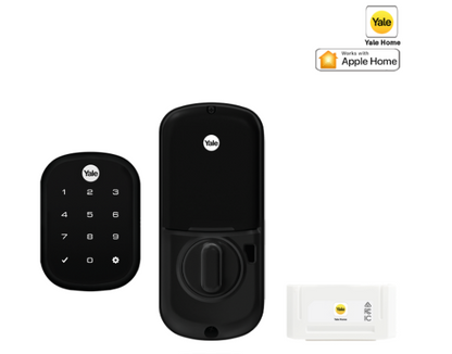 YALE ASSURE SL DIGITAL DEADBOLT SMART-READY SATIN NICKEL ,MATT BLACK & OIL RUBBED BRONZE