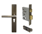 Windsor Premium NZ Charleston Longplate Square Entrance Set - E48 Priced Per Set- Available in 13 Colours