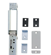 Carbine Australia Component for Flip Bolt - Latching Strike Fabricator Pack Satin Chrome