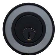 Carbine Australia Commercial ALB series Single Cylinder 6 pin Deadbolt 60/70mm Backset - Matte Black & Stainless Steel