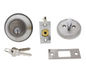 Carbine Australia Commercial ALB series Single Cylinder 6 pin Deadbolt 60/70mm Backset - Matte Black & Stainless Steel