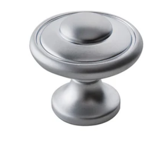ELITE FLORENZA KNOB 31MM HEIGHT : 27.5mm x WIDTH : 31mm  AVAILABLE IN 4 COLOURS : GUNMETAL ,CHROME PLATED ,BRUSHED NICKEL ,ANTIQUE BRONZE ,